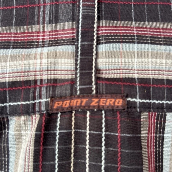 ➕Point Zero Black Label Shirt XL Long Sleeve Men’s C1-010➕ - Picture 11 of 12